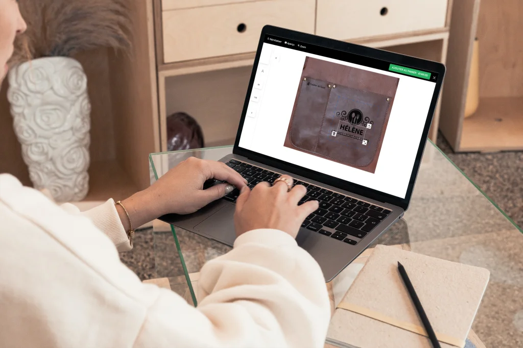 Personnalisation gratuite au aser du cadeau