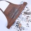 Tablier en cuir personnalisé idéal pour les Professionnels!