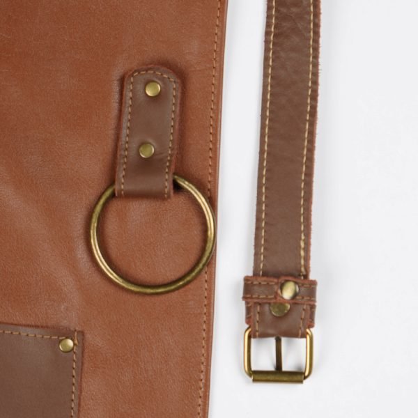 Tablier Barbecue Personnalisé En Cuir pour homme et femme