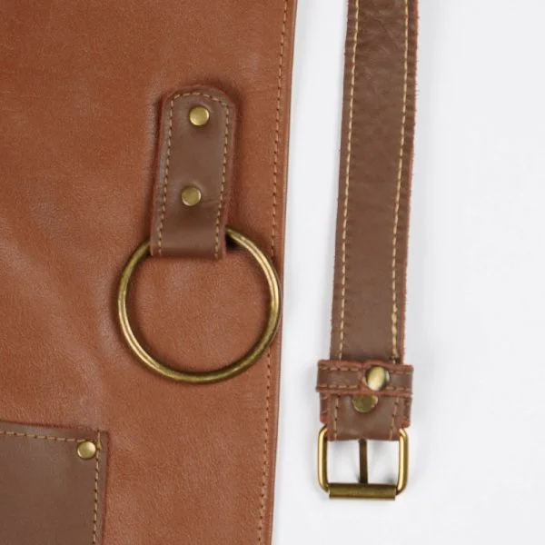 Tablier Barbecue Personnalisé En Cuir pour homme et femme