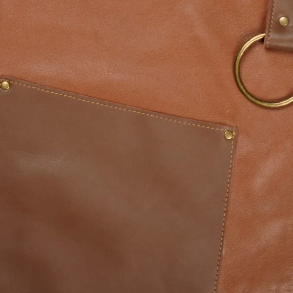 Tablier Barbecue Personnalisé En Cuir pour homme et femme