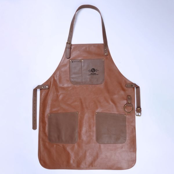 Tablier de cuisine personnalisé en cuir pour les chefs