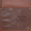 Tablier de serveur personnalisé en cuir pour homme et femme