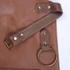 Tablier de serveur personnalisé en cuir pour homme et femme