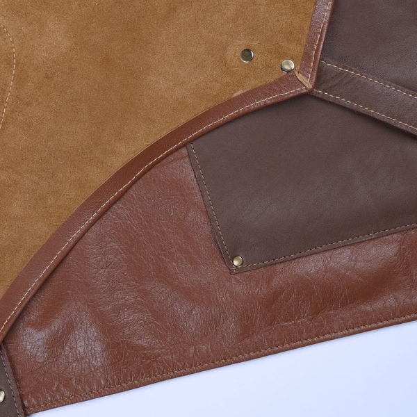 Tablier de cuisine personnalisé en cuir pour les chefs